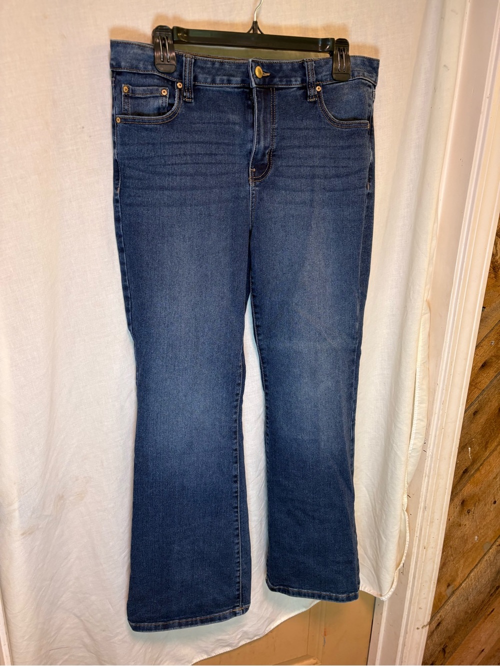 Truth + Theory Bootcut Jeans Dark Wash Women’s 12 Stretch